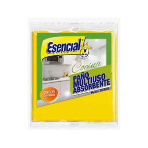 PAÑO ABSORBENTE ESENCIAL COCINA 38X40CM