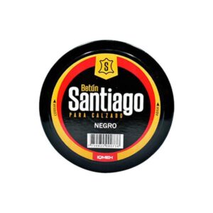 POMADA SANTIAGO PARA CALZADO NEGRO 30GR