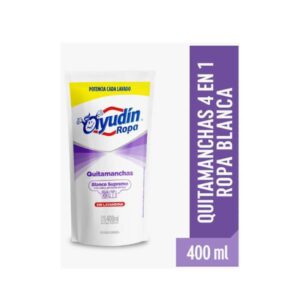 QUITAMANCHAS AYUDIN ROPA BLANCO SUPREMO 400ML