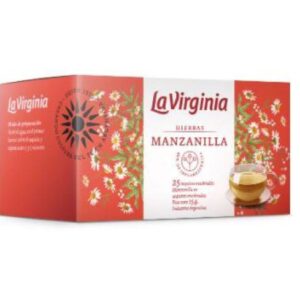 TE DE MANZANILLA LA VIRGINIA 25 SAQUITOS
