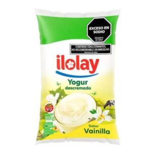YOGUR BEBIBLE ILOLAY DESCREMADO DIETETICO SABOR VAINILLA 900GR