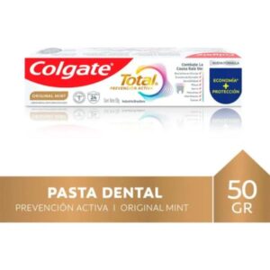 CREMA DENTAL COLGATE TOTAL ORIGINAL MINT 50GR