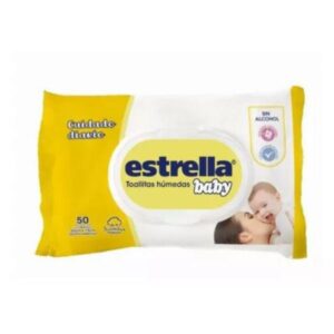 TOALLITAS HUMEDAS ESTRELLA CUIDADO DIARIO 50UN