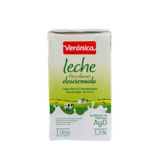 LECHE LARGA VIDA VERONICA DESCREMADA 1LT