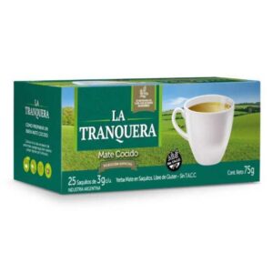 MATE COCIDO LA TRANQUERA 25 SAQUITOS