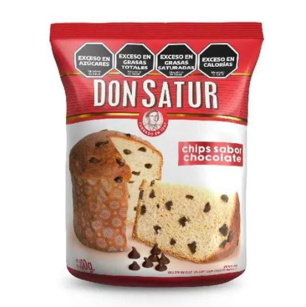 PAN DULCE DON SATUR CON CHIPS 400GR