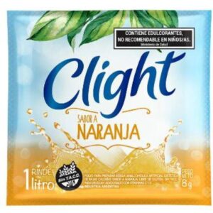 JUGO EN POLVO CLIGHT NARANJA 8GR