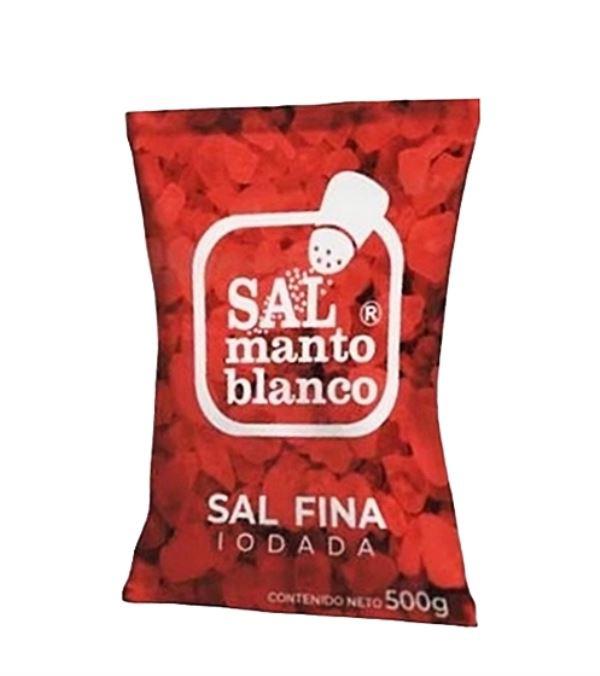 SAL MANTO BLANCO FINA 500GR