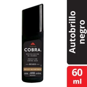 CERA PARA CALZADO COBRA AUTOBRILLO NEGRO 60ML