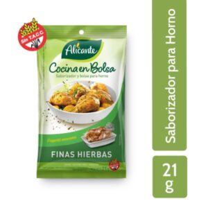 BOLSA PARA HORNO ALICANTE Y SABORIZADOR FINAS HIERBAS
