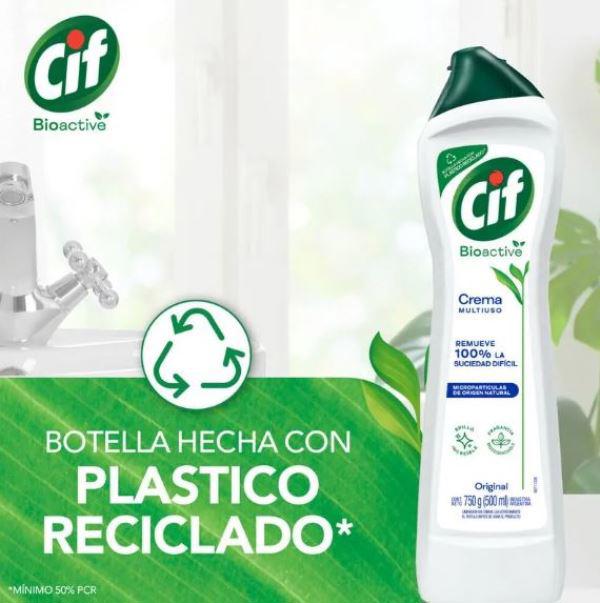 LIMPIADOR CIF CREMA ORIGINAL BIOACTIVE 750GR