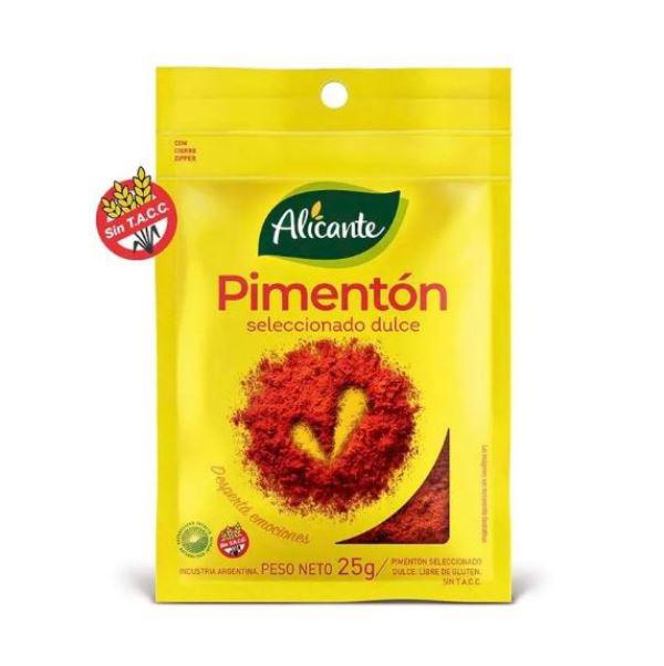 CONDIMENTO PIMENTON DULCE ALICANTE 25GR