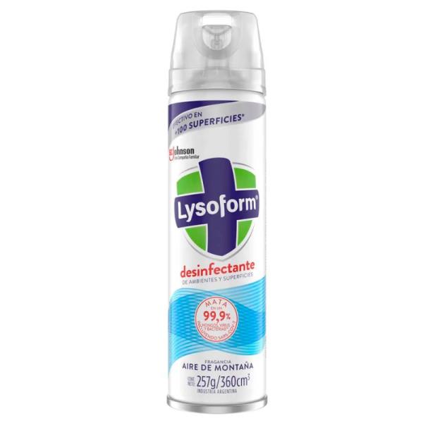 DESINFECTANTE LYSOFORM AIRE DE MONTAÑA 360ML