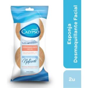 ESPONJA CALYPSO DESMAQUILLANTE FACIAL 2UN