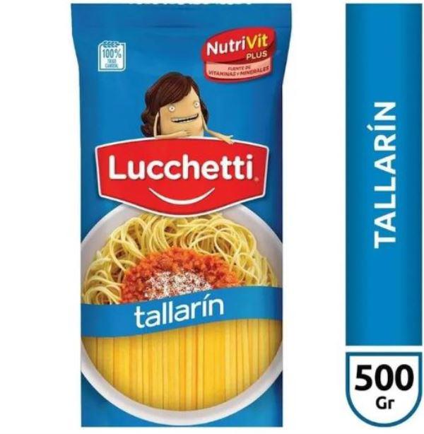 FIDEOS LUCCHETTI TALLARIN 500GR