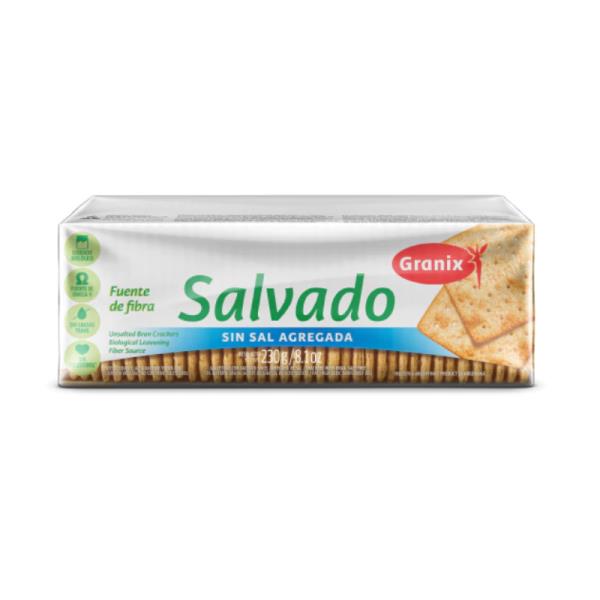 GALLETAS CRACKERS GRANIX SALVADO SIN SAL AGREGADA 230GG