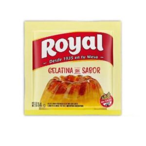 GELATINA ROYAL SIN SABOR 14GR