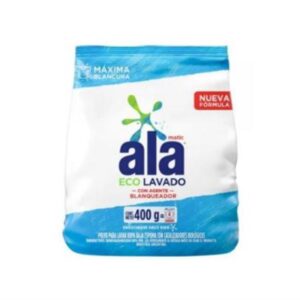 JABON EN POLVO ALA MATIC ECO LAVADO 400GR
