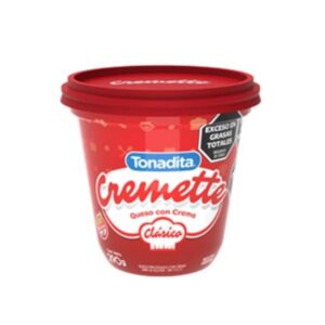 QUESO CREMA TONADITA CREMETTE CLASICO 290GR