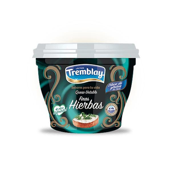 QUESO UNTABLE TREMBLAY FINAS HIERBAS 180GR