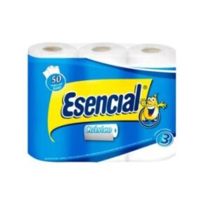 ROLLO DE COCINA ESENCIAL 3UN X 40 PAÑOS