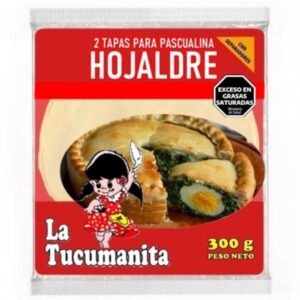 TAPA PASCUALINA LA TUCUMANITA HOJALDRE 2UN