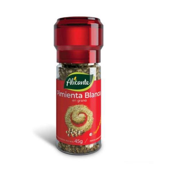 CONDIMENTO MOLINILLO PIMIENTA BLANCA ALICANTE 45GR
