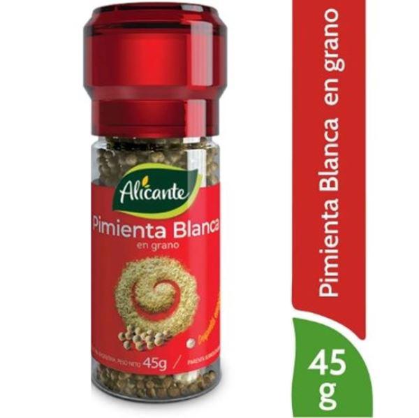 CONDIMENTO MOLINILLO PIMIENTA BLANCA ALICANTE 45GR