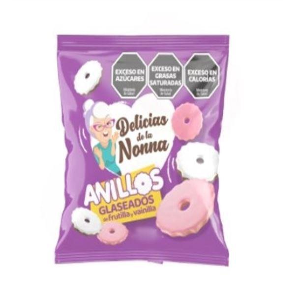 GALLETAS DELICIAS DE LA NONNA ANILLOS GLASEADOS 300GR