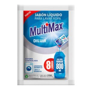JABON LIQUIDO MULTIMAX PARA DILUIR RINDE 800ML