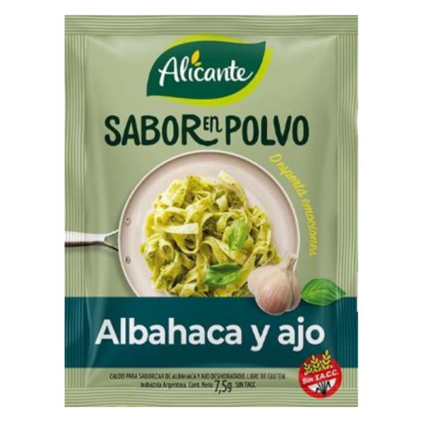 SABORIZADOR EN POLVO ALICANTE ALBAHACA Y AJO 7,5GR
