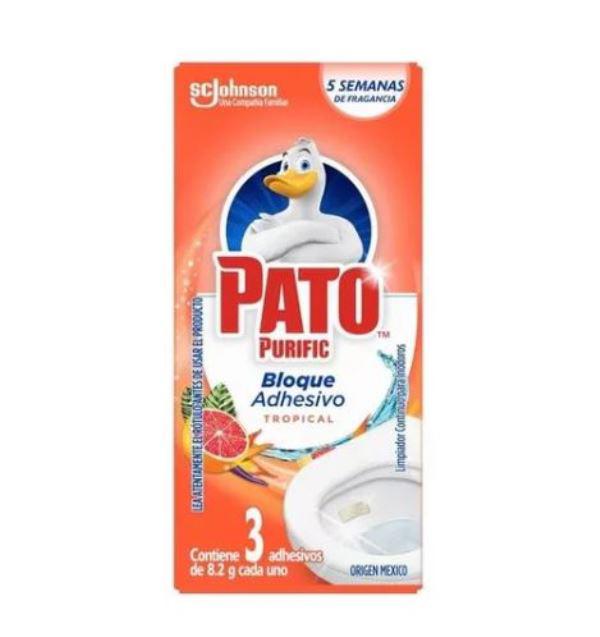 ADHESIVO LIMPIA INODOROS PATO TROPICAL 3UN