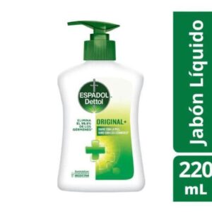 JABON LIQUIDO ANTIBACTERIAL ESPADOL ORIGINAL DOY PACK 220ML