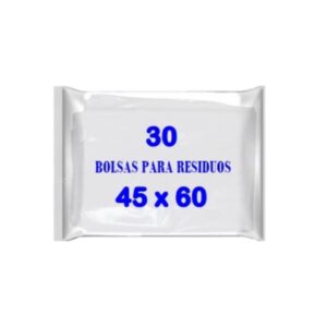 BOLSAS DE RESIDUOS EL HOMBRE DE LA BOLSA 45X60CM 30UN