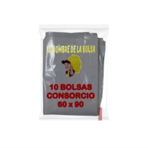 BOLSAS DE CONSORCIO EL HOMBRE DE LA BOLSA 60X90CM 10UN