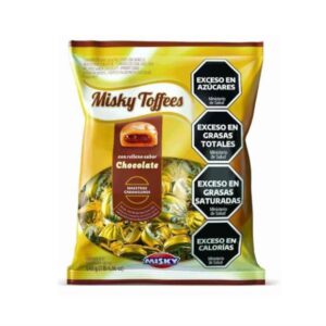 CARAMELOS MISKY TOFFEES CHOCOLATE 648GR
