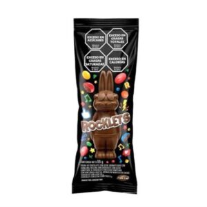 CHOCOLATE CONEJO ROCKLETS RELLENO CONFITADO 55GR