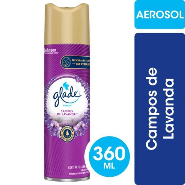 DESODORANTE DE AMBIENTES GLADE LAVANDA 360CC