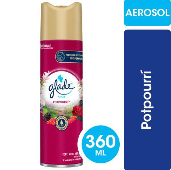 DESODORANTE DE AMBIENTES GLADE POTPOURRI 360CC