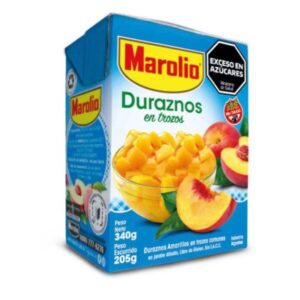 DURAZNOS MAROLIO EN TROZOS 340GR