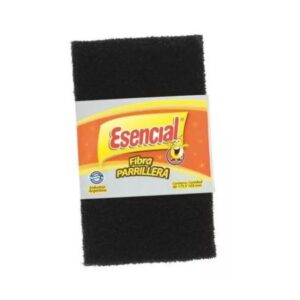 FIBRA ABRASIVA ESENCIAL PARRILLERA NEGRA