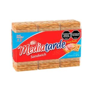 GALLETITAS CRACKERS MEDIA TARDE SANDWICH 3UN