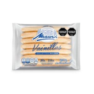 GALLETAS VAINILLA MAURI 80GR
