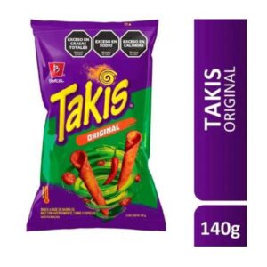 SNACK TAKIS PICANTE ORIGINAL 140GR