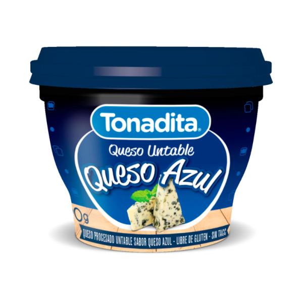 QUESO UNTABLE TONADITA AZUL 190GR
