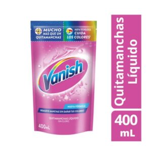 QUITAMANCHAS VANISH ROPA COLOR REPUESTO 400ML