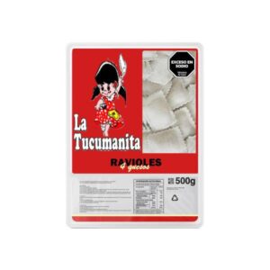 RAVIOLES LA TUCUMANITA 4 QUESOS ATM 500GR