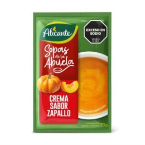 SOPA CREMA ALICANTE ZAPALLO 73GR