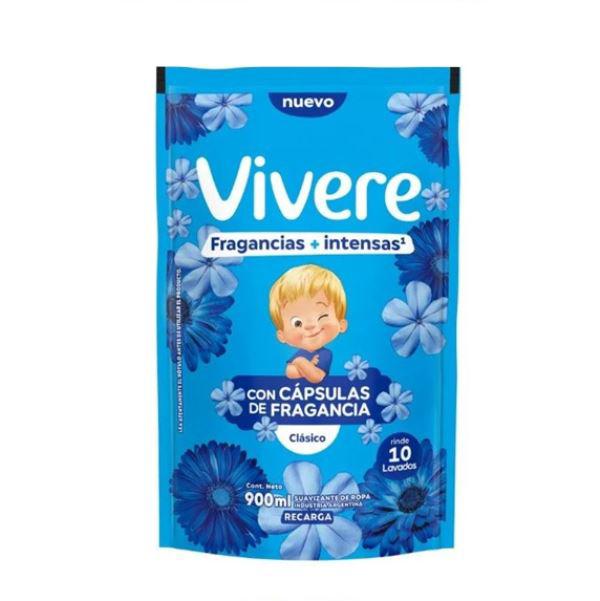 SUAVIZANTE VIVERE CLASICO 900ML
