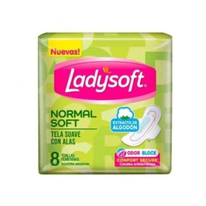 TOALLAS FEMENINAS LADYSOFT 8UN
